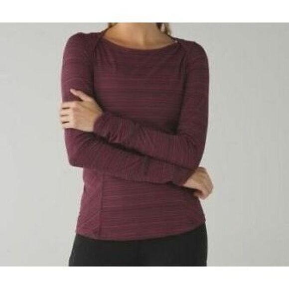 Lululemon Kanto Catch Me Long Sleeve Rulu Running Cycling Gym Top Tee Women’s 6 - Picture 1 of 9
